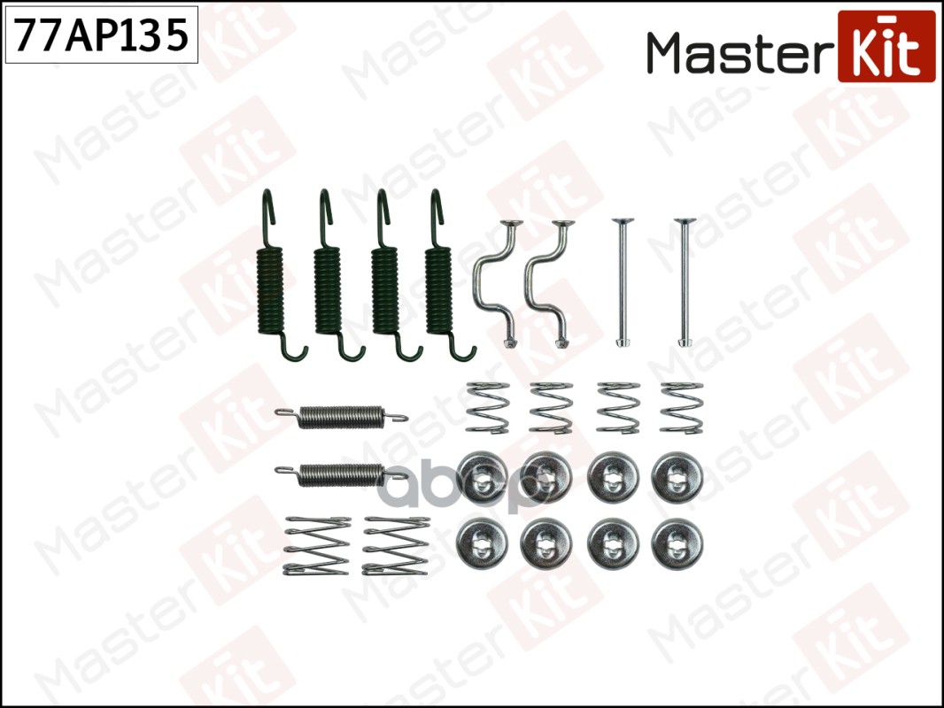 

Комплект Установочный Тормозных Колодок Masterkit 77ap135 Lexus Sc 01- , Ls 94- , Is 99- ,