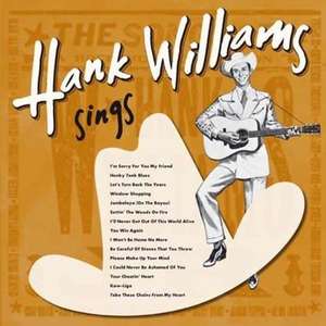Hank Williams - Sings - Vinyl 180 gram