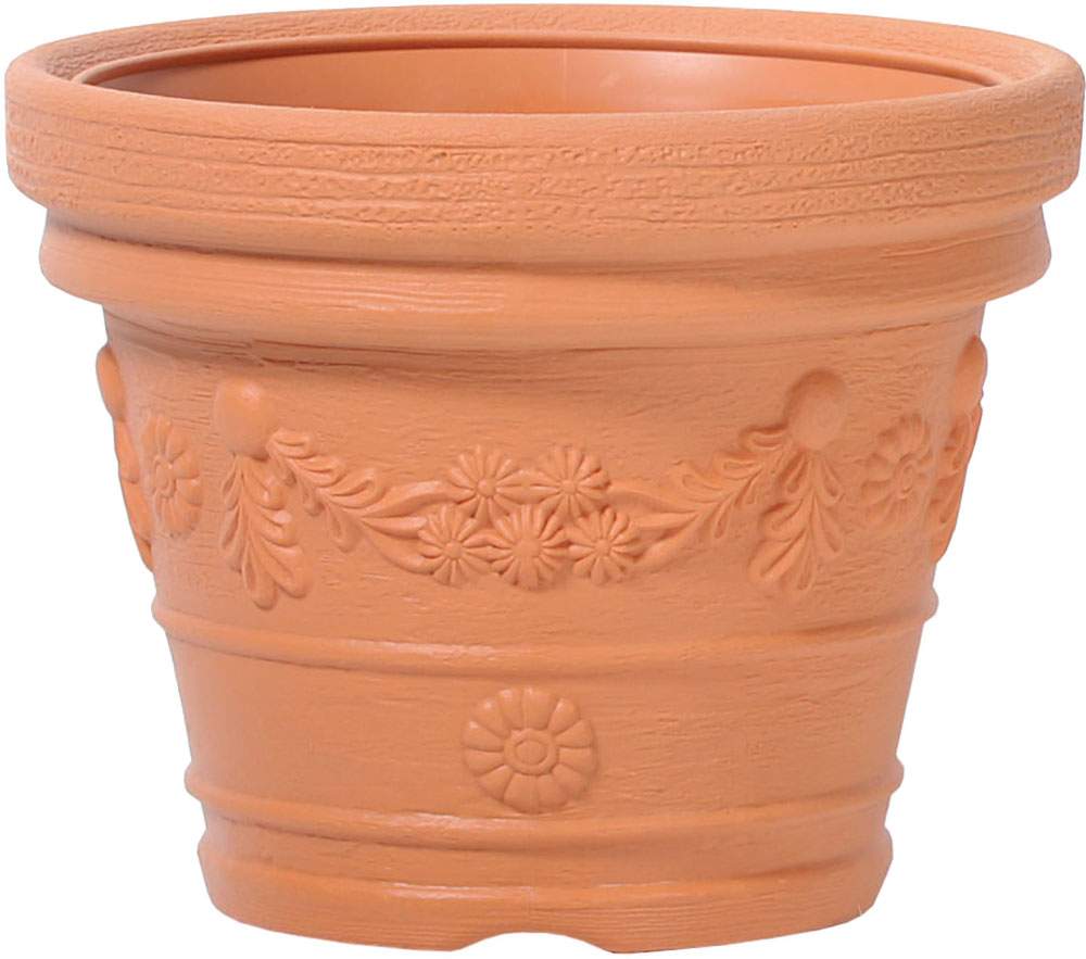 

Цветочный горшок Prosperplast Decora DBDE45 736 терракот, Коричневый, Dbde45