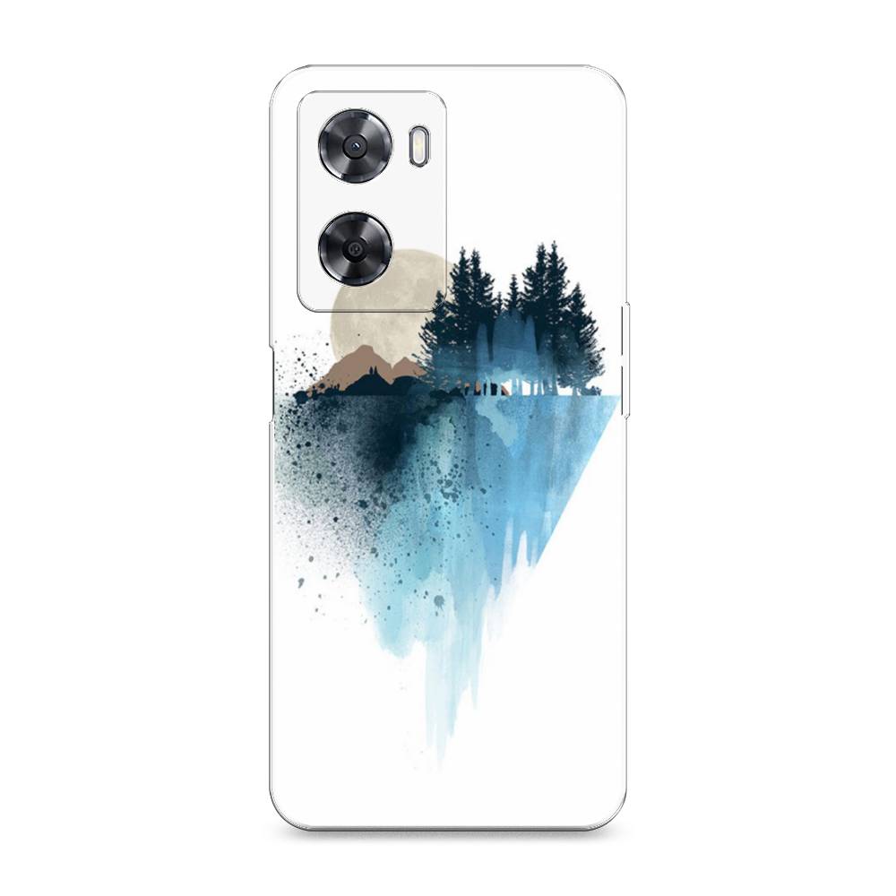 

Чехол Awog на Oppo A77s 4G "Горы 5", Голубой, 2511950-4