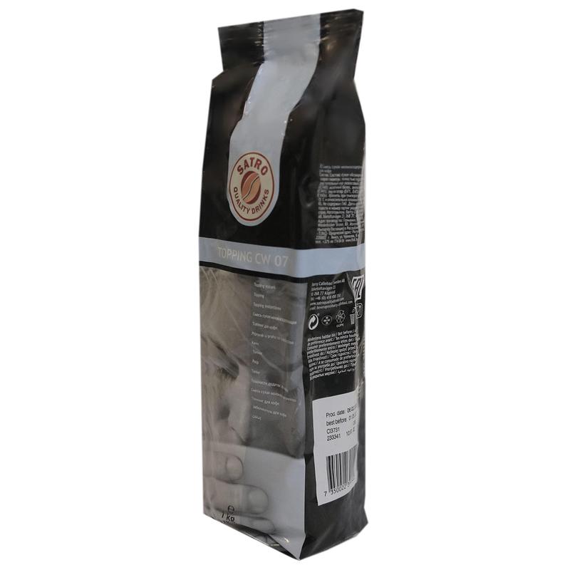 

Заменитель сухих сливок Satro Quality Drinks Topping CW 07 для кофе, 1кг