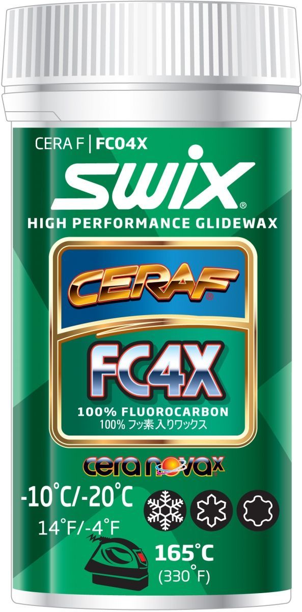 

SWIX FC04X (-10°C до -20°C) Cera F powder, 30g