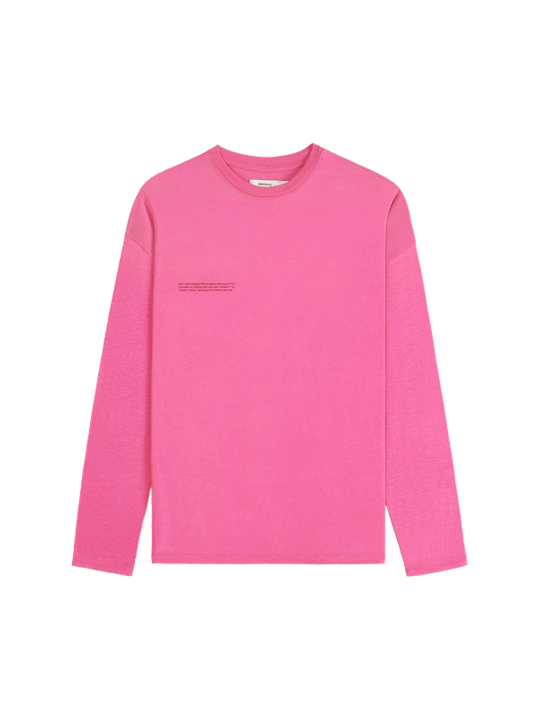 

Футболка унисекс PANGAIA 186 розовая M, Розовый, 186