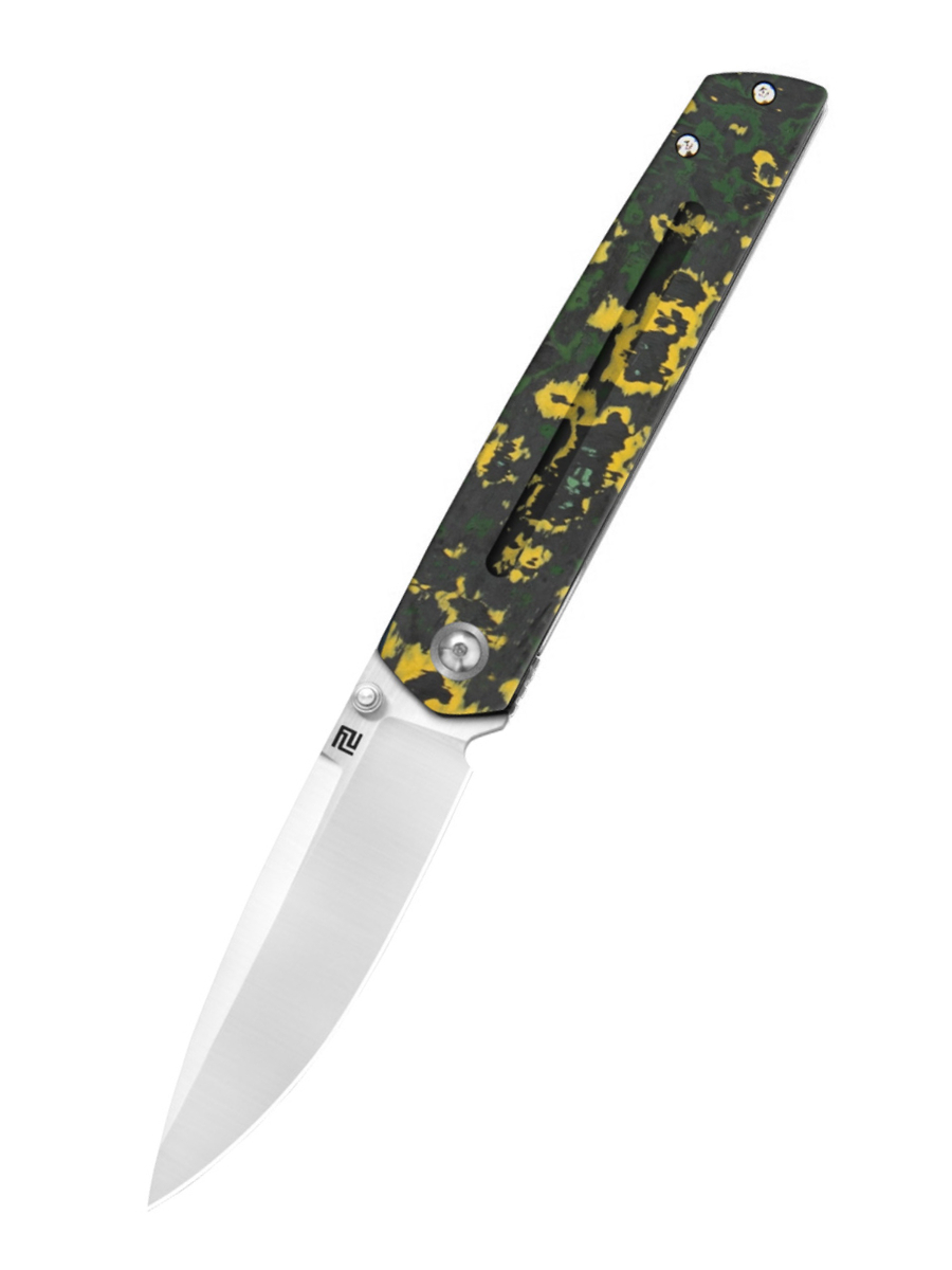 Туристический нож Artisan Cutlery Sirius, желтый