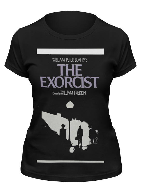 

Футболка женская Printio The exorcist черная 2XL, Черный, The exorcist
