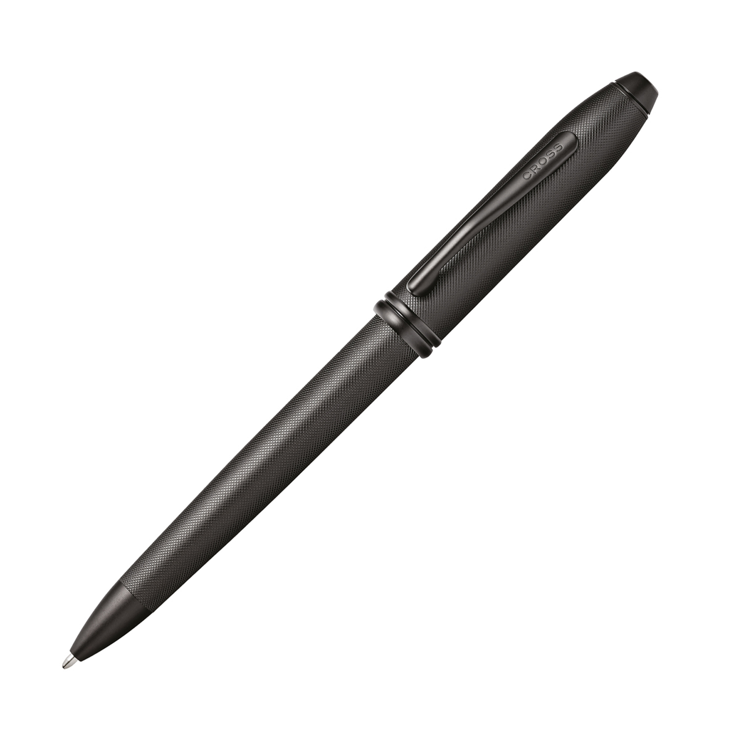 

Шариковая ручка Cross Townsend Black Micro Knurl