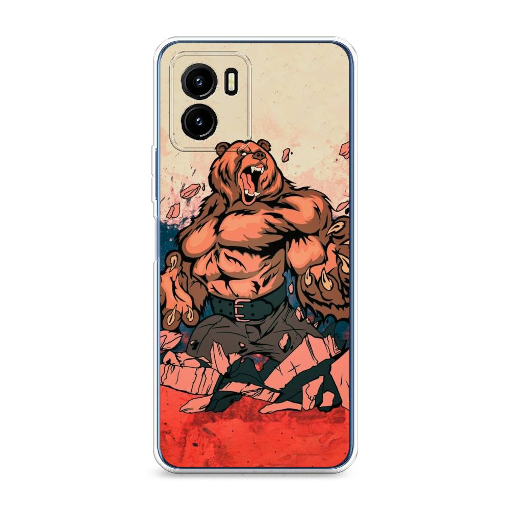

Чехол Awog на Vivo Y15s "Медведь с флагом РФ", Разноцветный, 265650-2