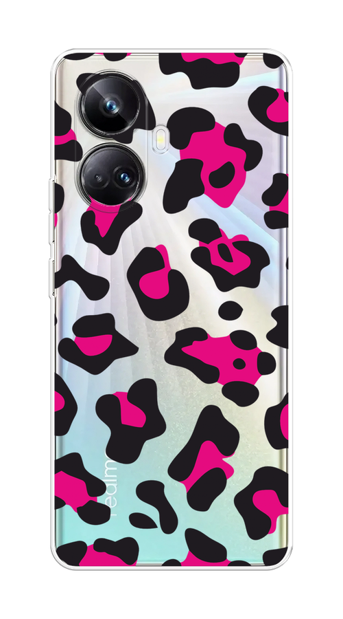 

Чехол на Realme 10 Pro+ "Pink cow spots", Черный;розовый, 2512350-1