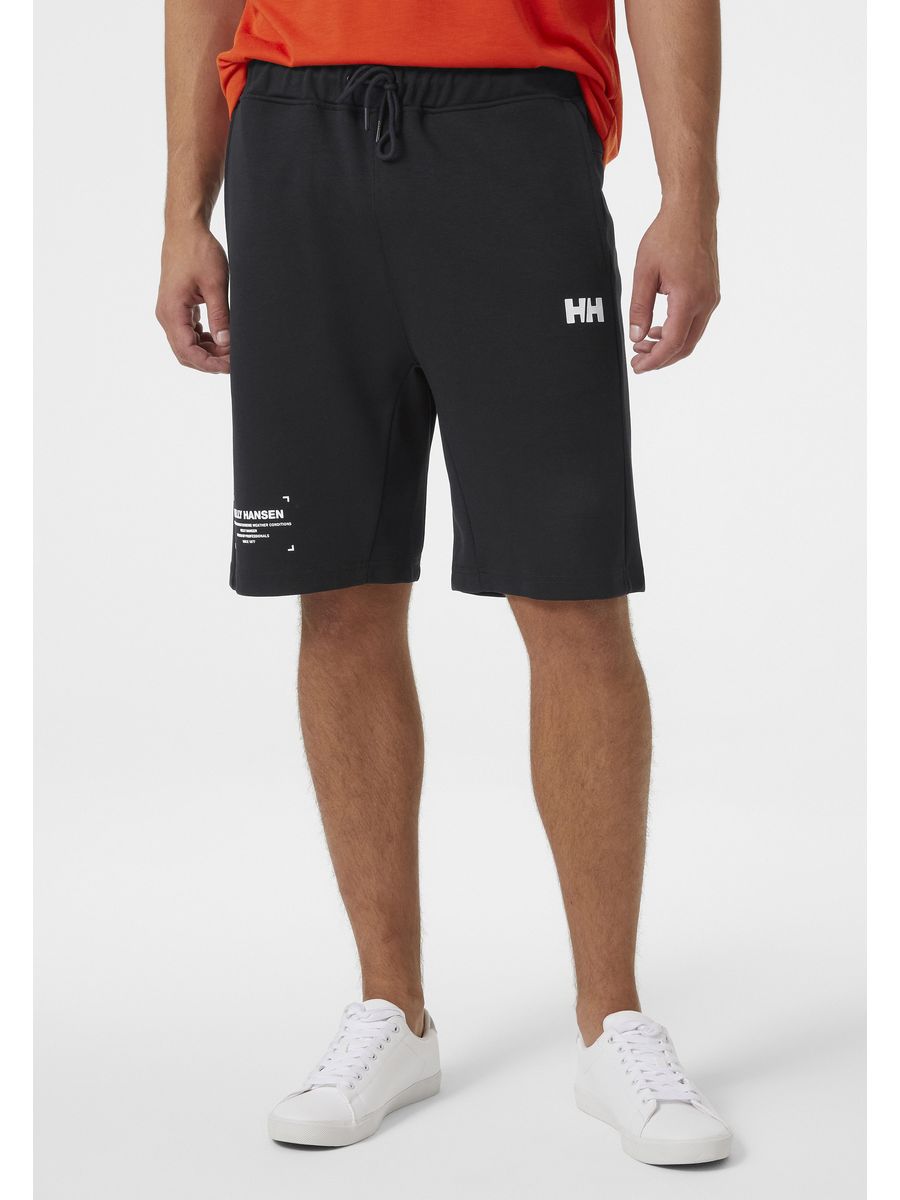 

Трикотажные шорты мужские Helly Hansen HE642E01G черные S, Черный, HE642E01G