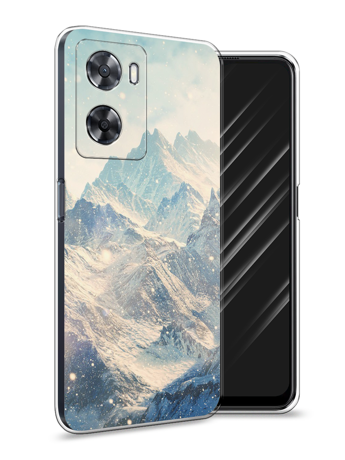 

Чехол Awog на Oppo A77s 4G "Горы 4", Голубой, 2511950-4