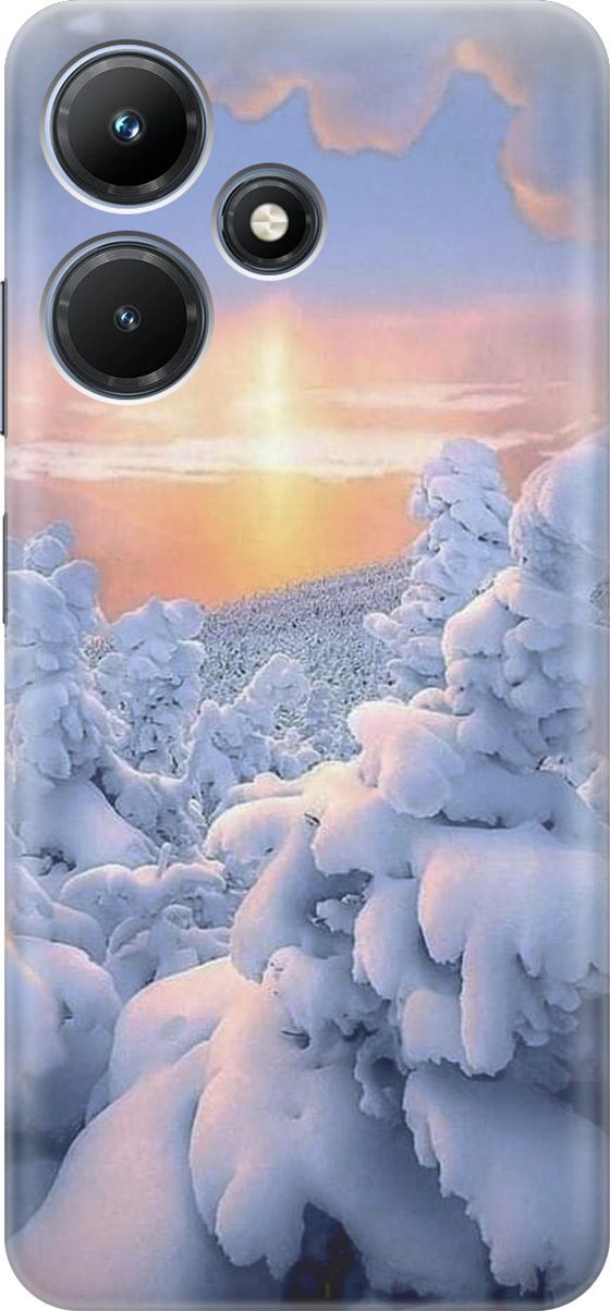 Силиконовый чехол на Infinix Hot 30i 