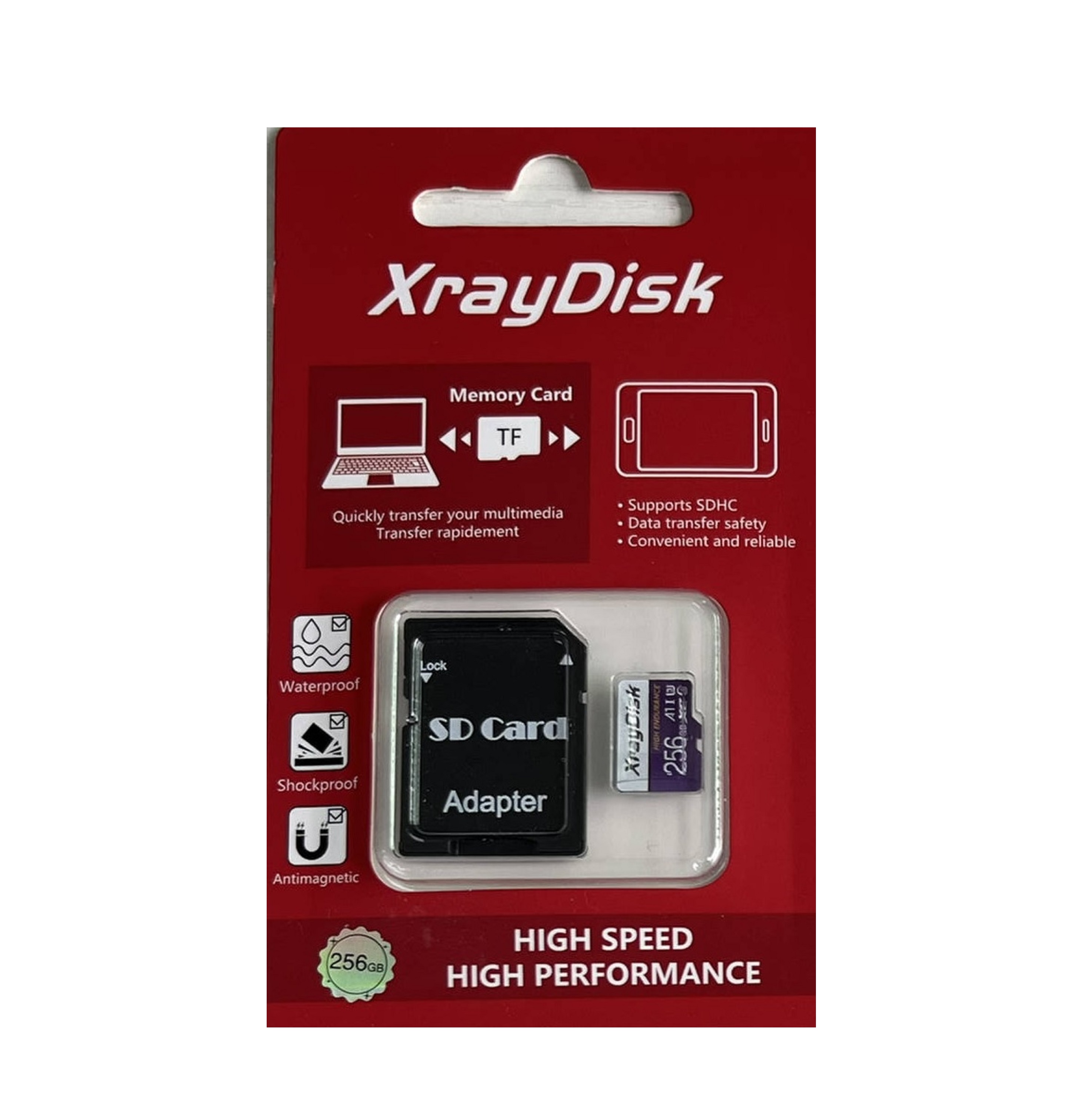 Карта памяти XrayDisk Micro SD 256Гб Micro SD XC UHS-3 4