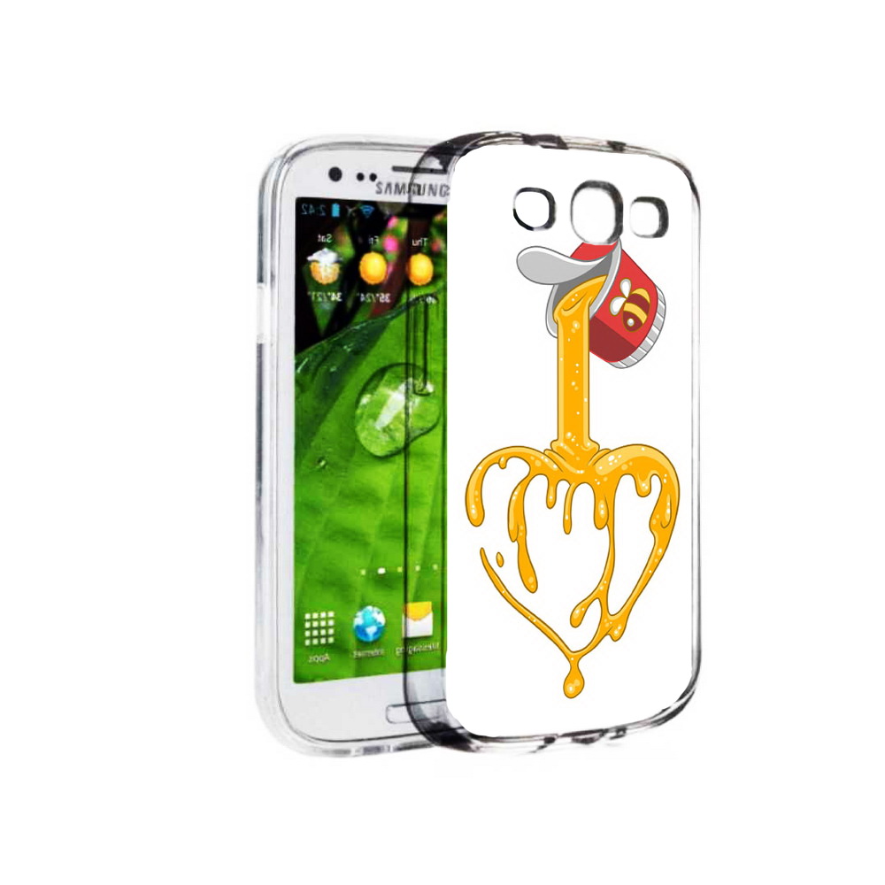 

Чехол MyPads Tocco для Samsung Galaxy S3 медовое сердце (PT123108.507.471), Прозрачный, Tocco