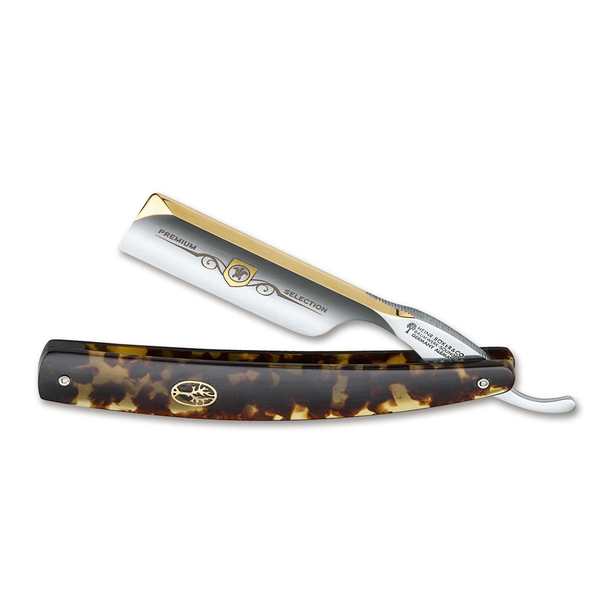 

Опасная бритва Boker 140555 Schildpatt 6/8