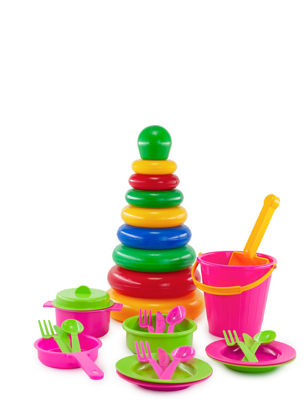 фото Набор игрушечной посуды верес-про развивающие игрушки для песочницы,n01007-vp/7/4/6