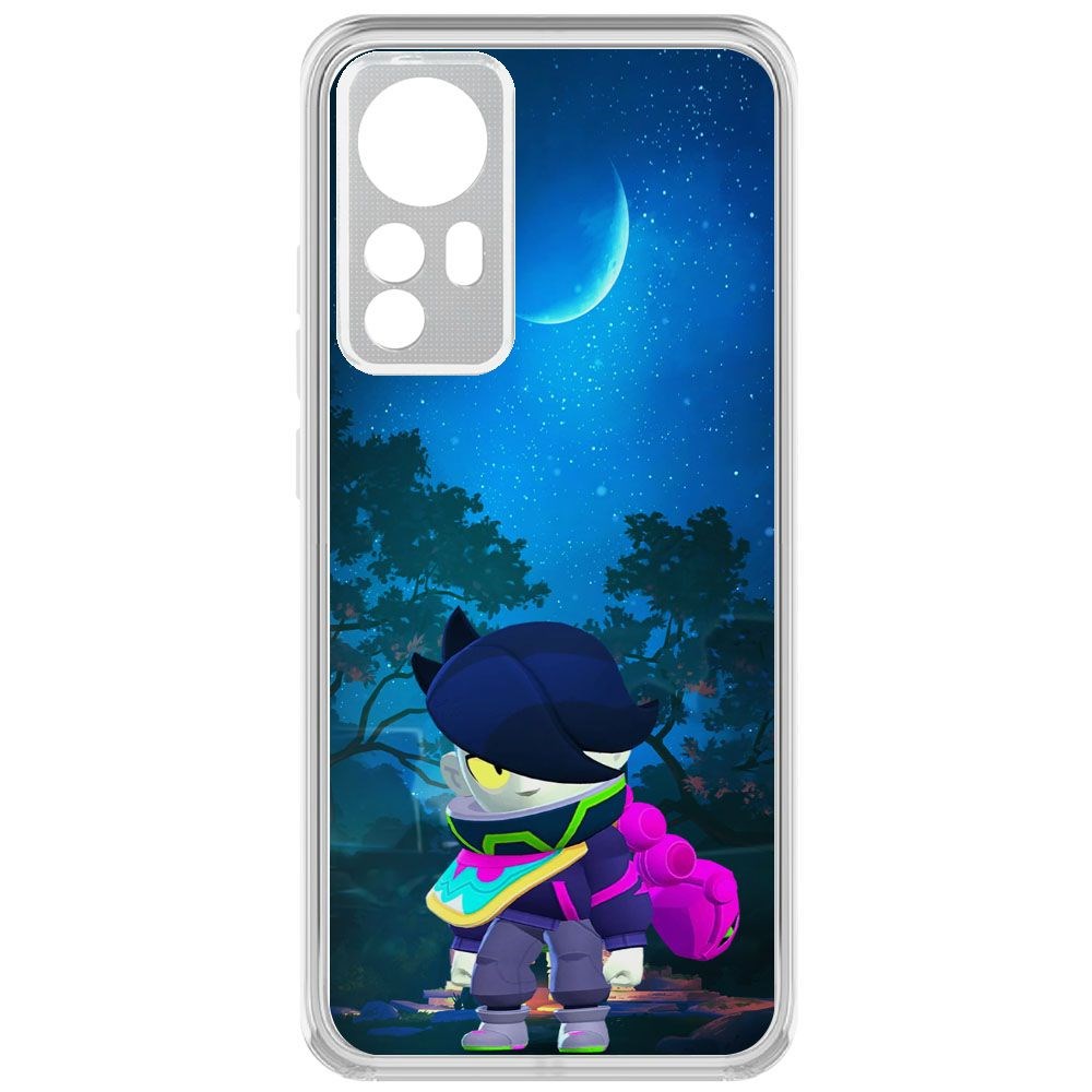 

Чехол-накладка Brawl Stars-Орочи Эдгар для Xiaomi 12X, Прозрачный