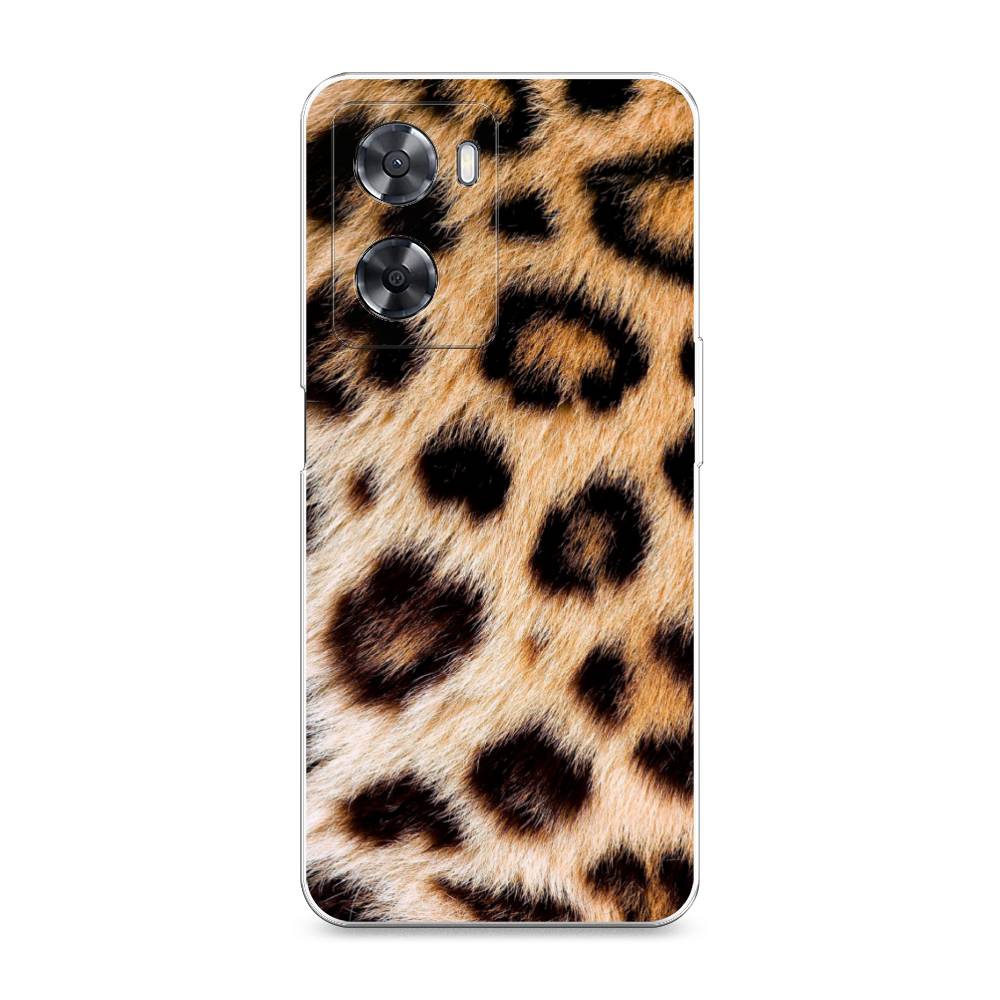 фото Чехол awog для oppo a77s 4g "леопардовый принт"