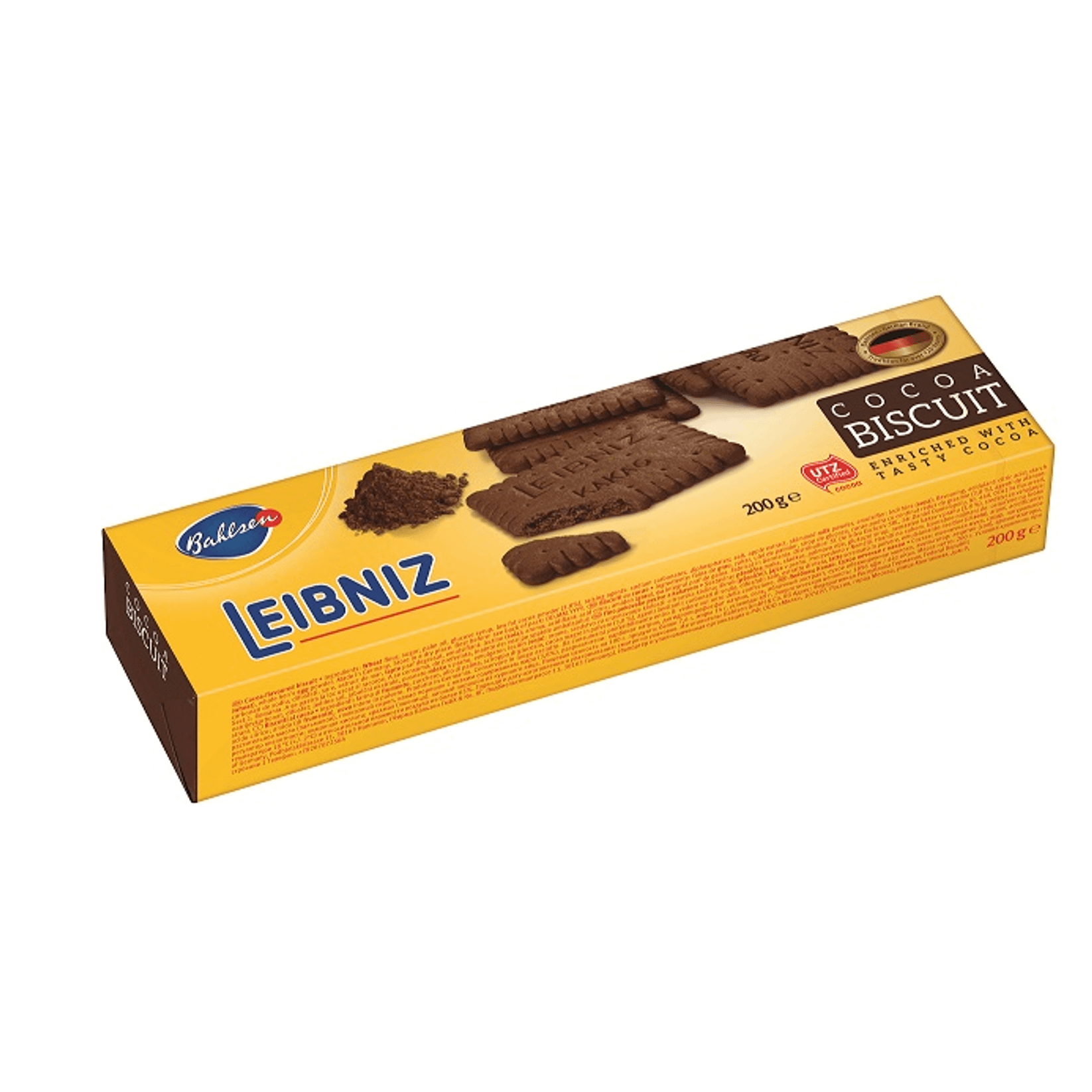 Печенье Leibniz затяжное с какао 200 г