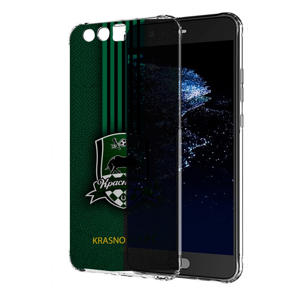 

Чехол бампер MyPads фк краснодар мужской для Huawei P10 Plus про, Прозрачный, Tocco