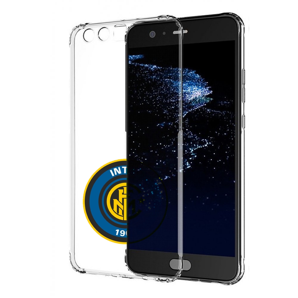 

Чехол бампер MyPads фк интер мужской для Huawei P10 Plus противо, Прозрачный, Tocco
