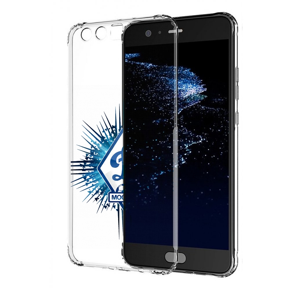 

Чехол бампер MyPads фк динамо москва мужской для Huawei P10 Plus, Прозрачный, Tocco