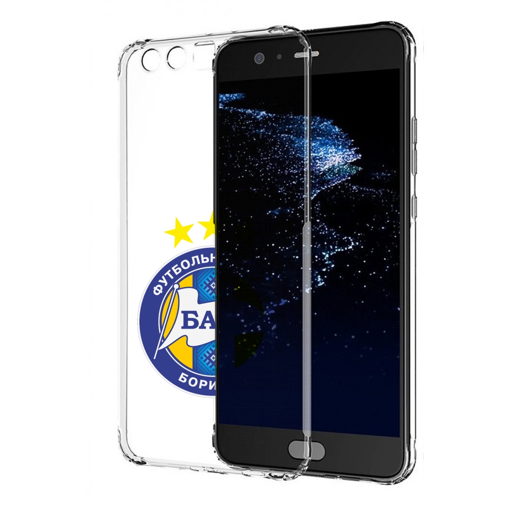 

Чехол бампер MyPads фк батэ борисов мужской для Huawei P10 Plus, Прозрачный, Tocco