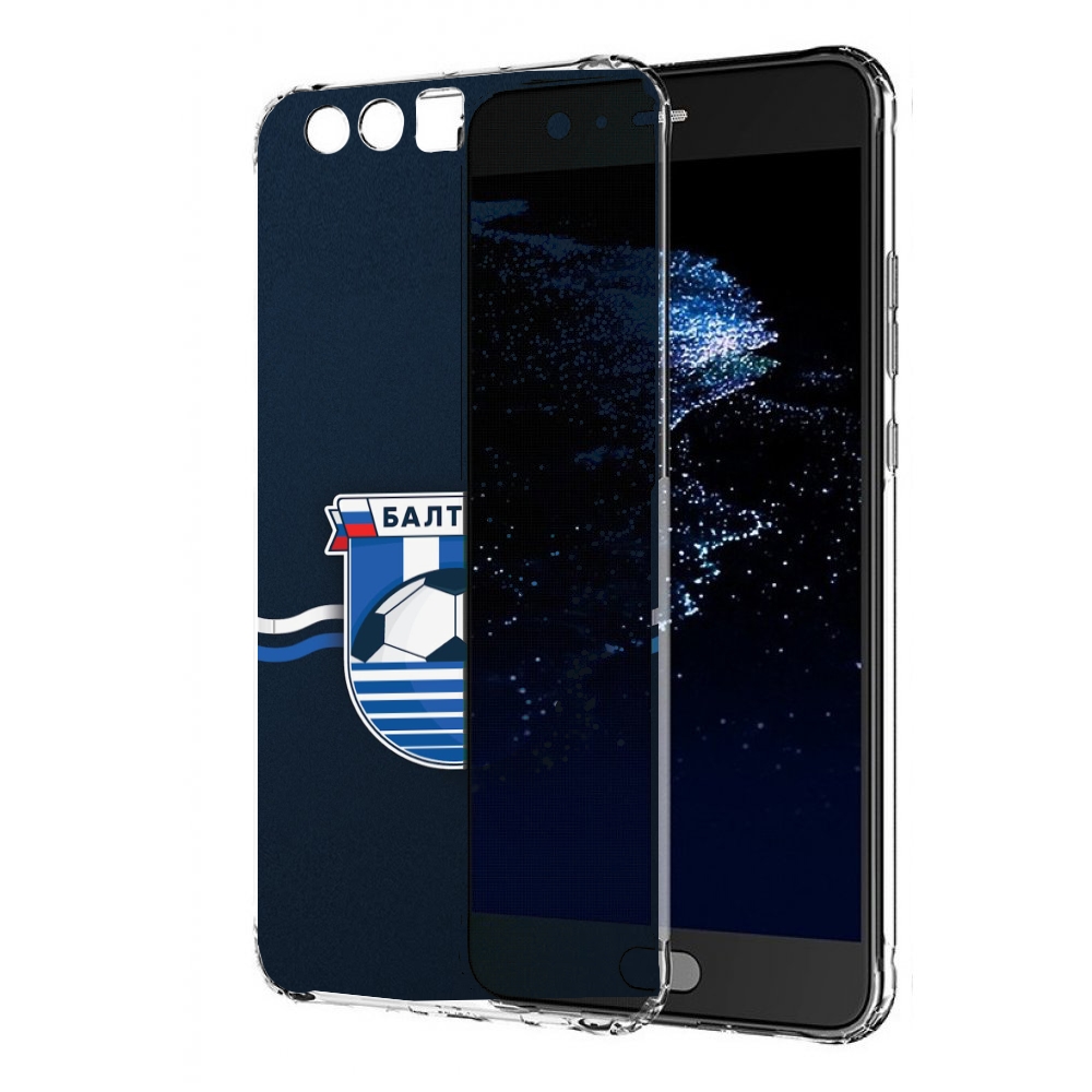 

Чехол бампер MyPads фк балтика калининград мужской для Huawei P1, Прозрачный, Tocco