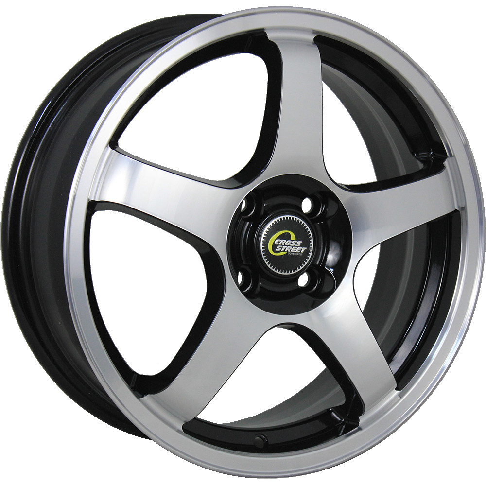 

Колесный диск Cross street CR14 (BKF) 5.5xR14 ET35 4*98 D58.6, Черный