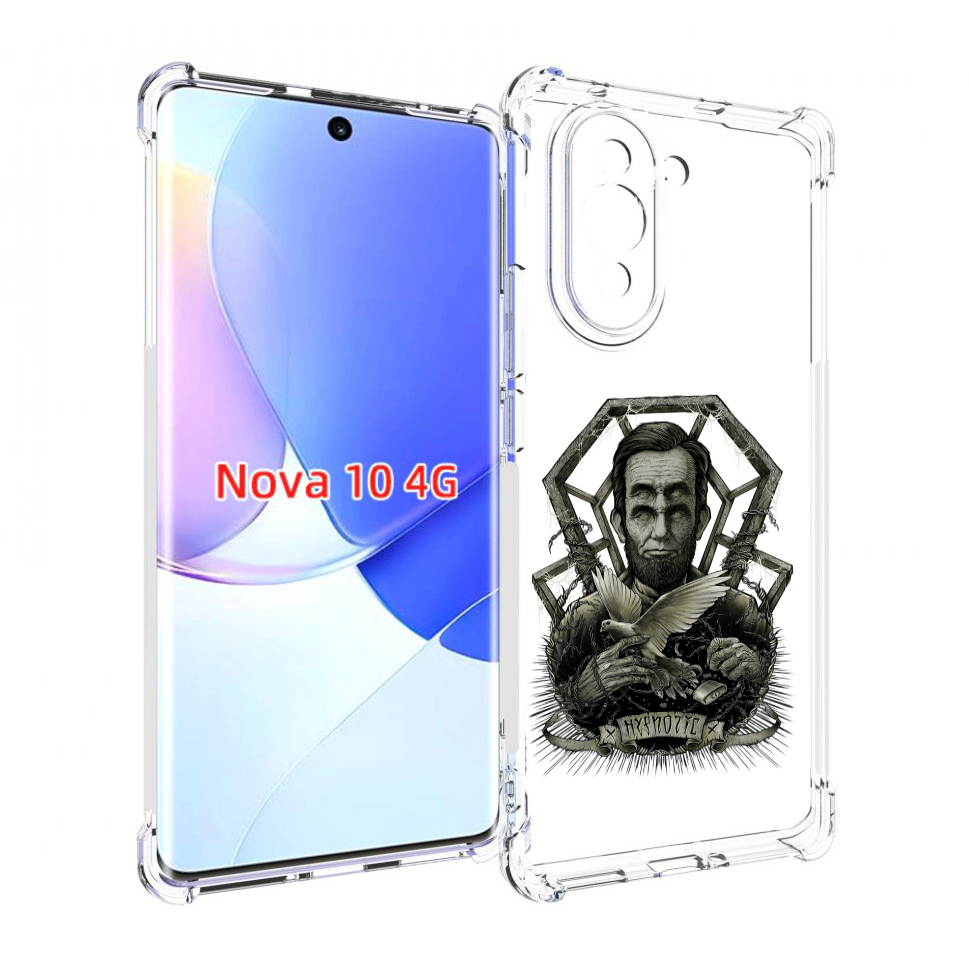 

Чехол MyPads франклин абстракция для Huawei Nova 10, Прозрачный, Tocco