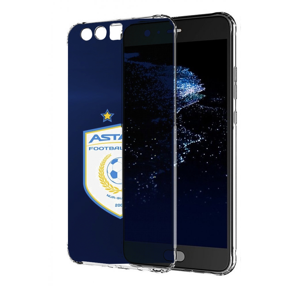 

Чехол бампер MyPads фк астана нур султан для Huawei P10 Plus про, Прозрачный, Tocco