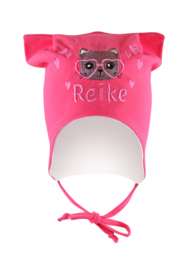 фото Шапка для девочки reike kitty princess fuchsia, rknss20-kit-2 fuchsia, р.50