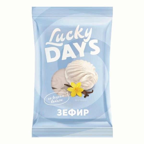 

Зефир Lucky Days с ароматом ванили 275 г
