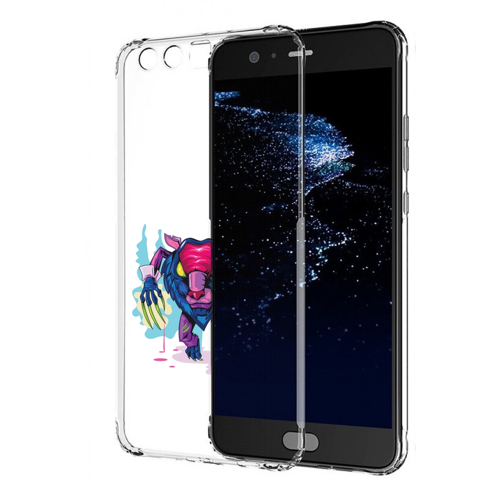 

Чехол бампер MyPads фиолетовая-россомаха для Huawei P10 Plus про, Прозрачный, Tocco