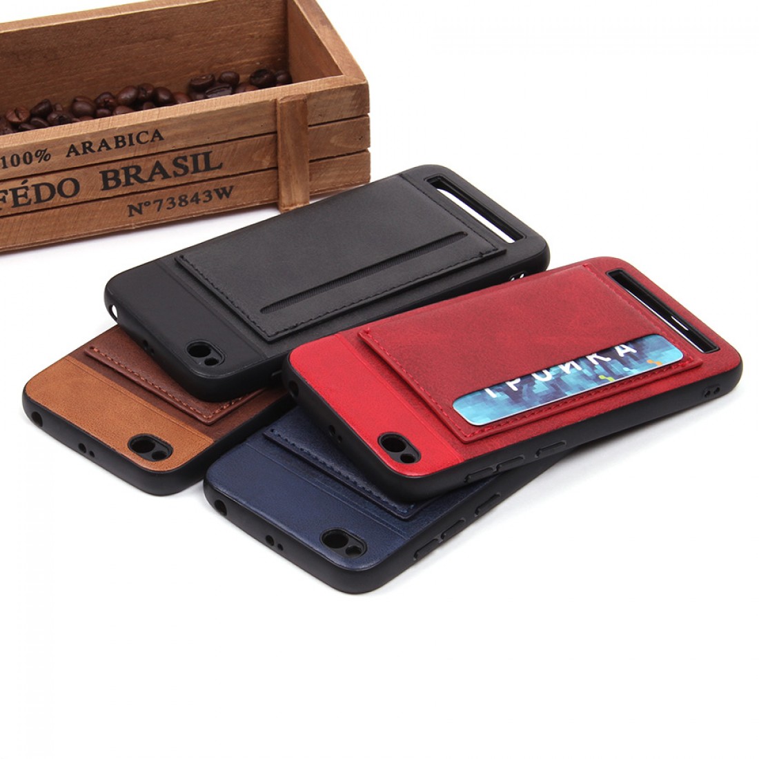 

Чехол книжка ПАНЕЛЬ С КАРМАНОМ ПОД ПЛАСТИКОВЫЕ КАРТЫ ДЛЯ XIAOMI REDMI 5A ЧЕРНЫЙ (010459)