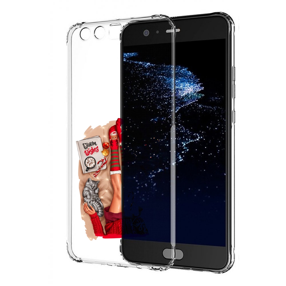 

Чехол бампер MyPads уютный-арт женский для Huawei P10 Plus проти, Прозрачный, Tocco