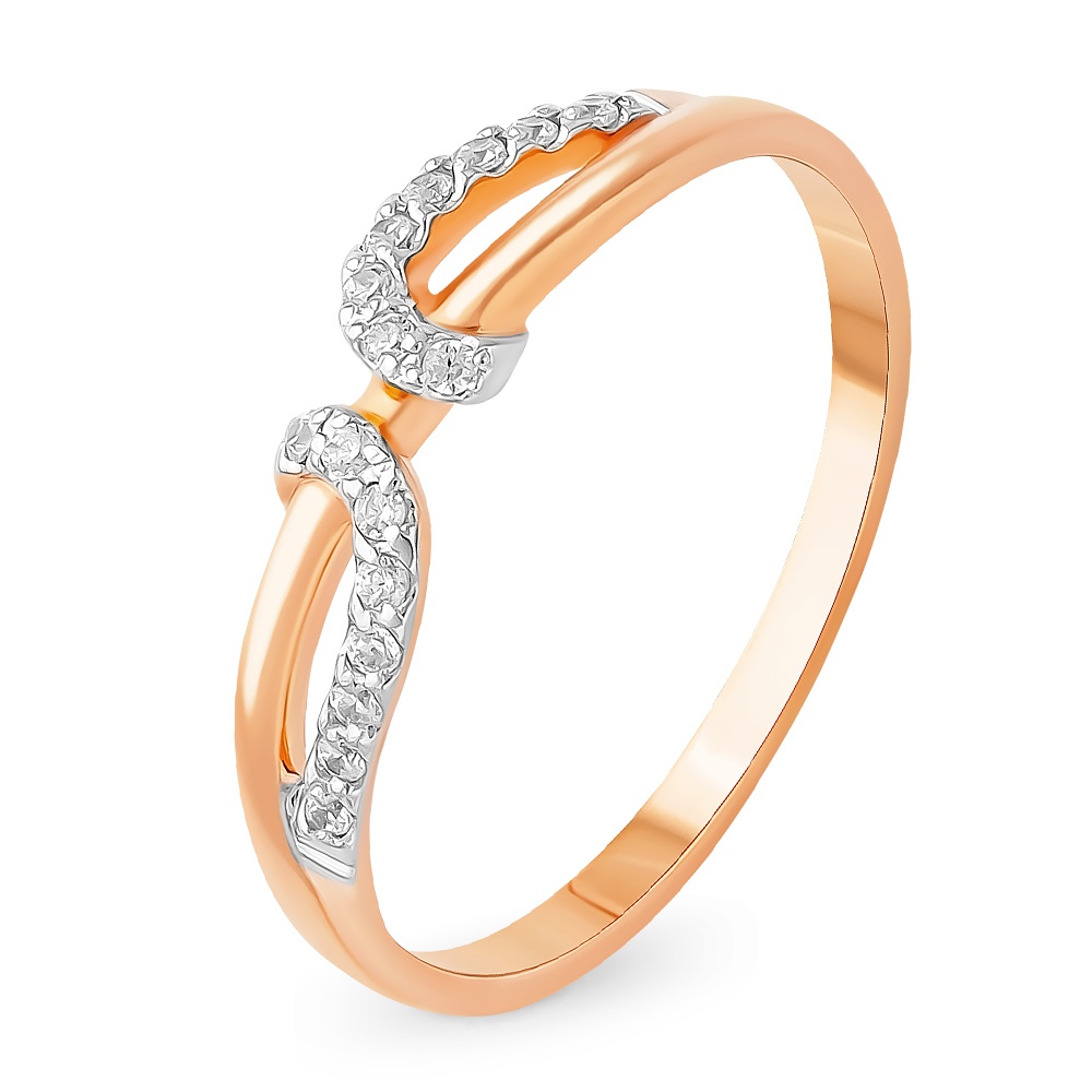 

Кольцо из золота р.  585Gold 399000243, фианит, 399000243