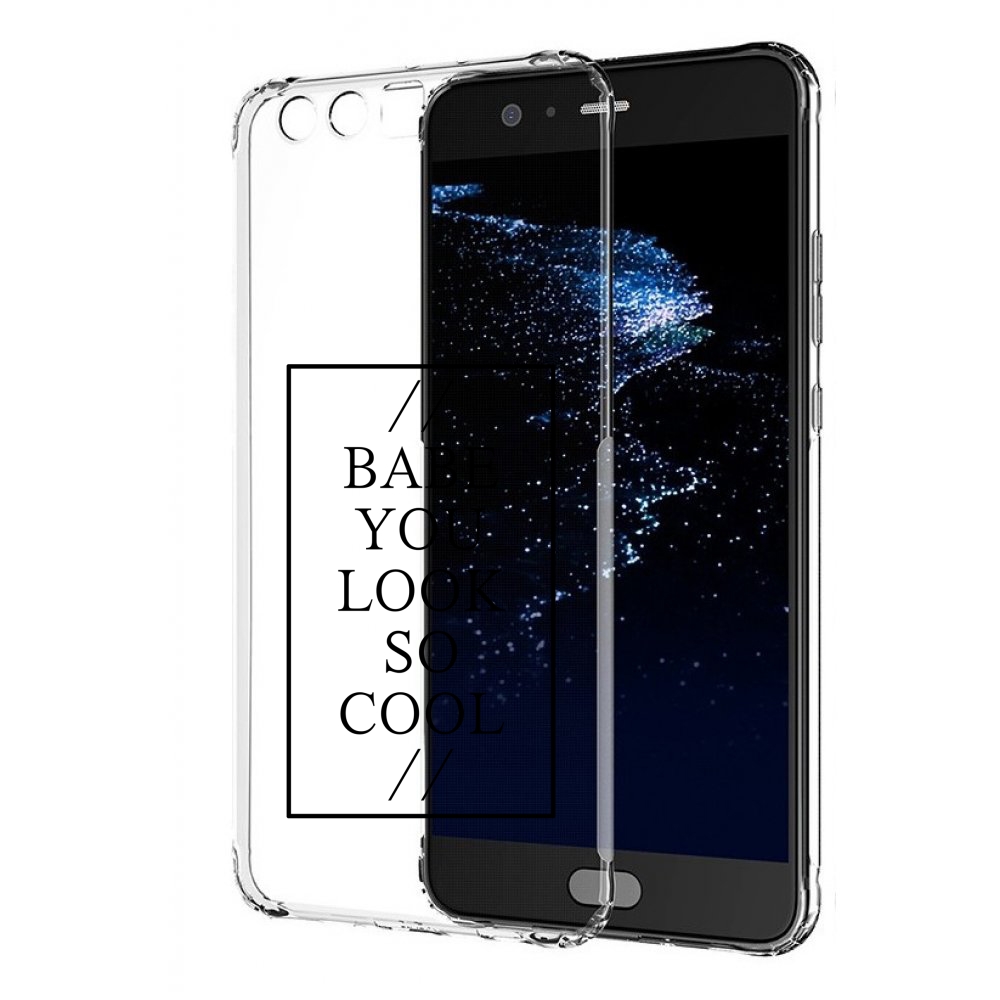 

Чехол бампер MyPads ты-выглядишь-очень-круто для Huawei P10 Plus, Прозрачный, Tocco