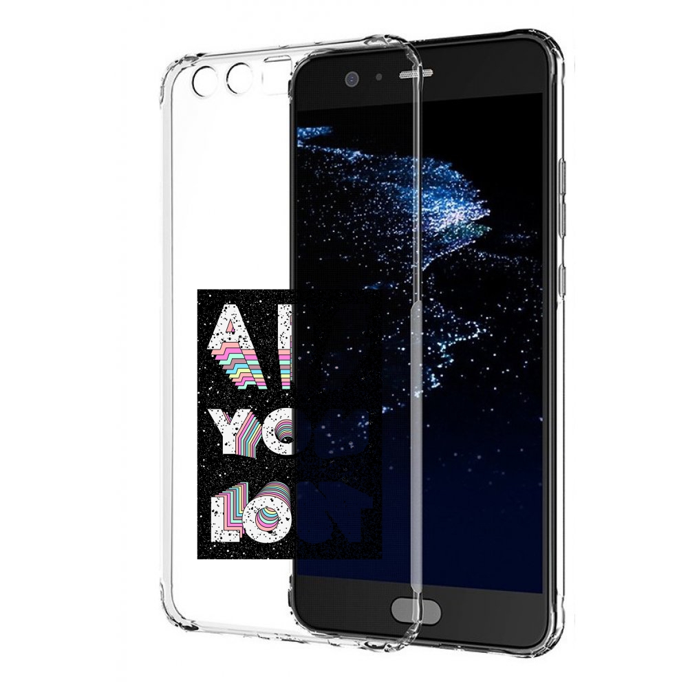 

Чехол бампер MyPads ты пропал для Huawei P10 Plus противоударный, Прозрачный, Tocco