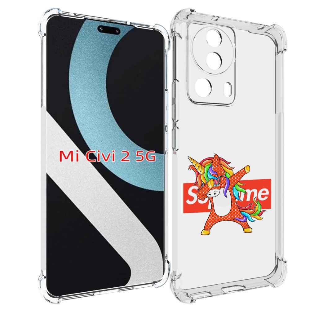 

Чехол MyPads Единорог-суприм для Xiaomi Civi 2, Прозрачный, Tocco