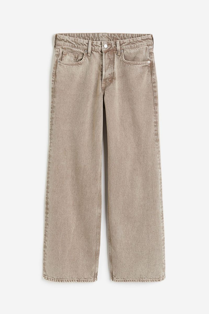 

Джинсы женские H&M 1199190 бежевые 34 EU, Бежевый, 1199190