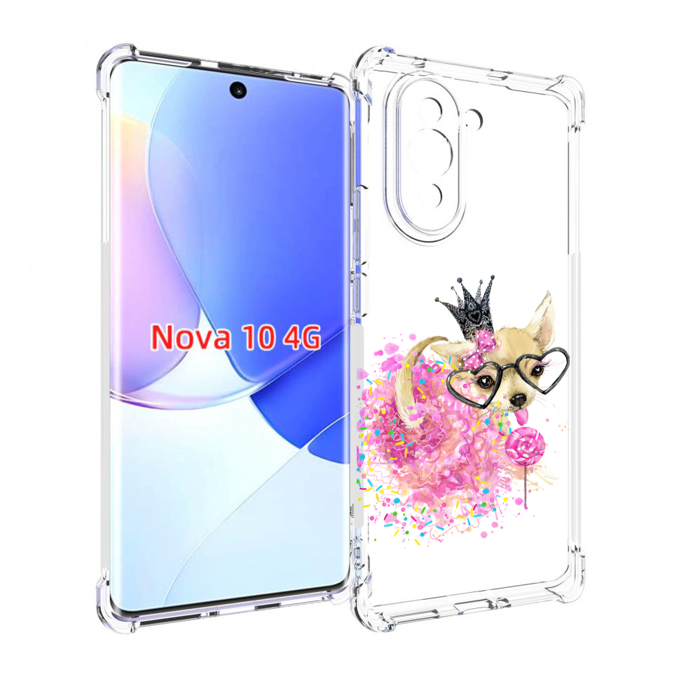 

Чехол MyPads сладкая принцесса для Huawei Nova 10, Прозрачный, Tocco