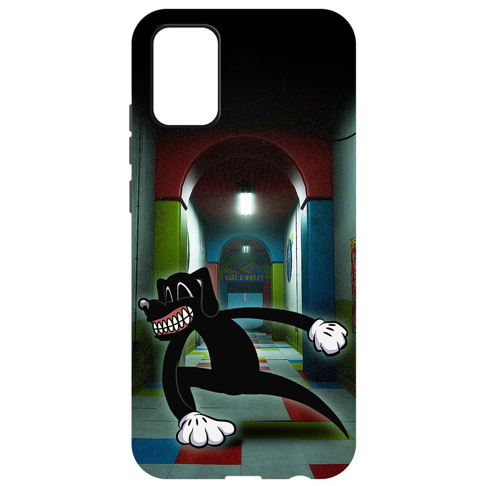 

Чехол-накладка Софт Хаги Ваги - Картун Дог для Samsung Galaxy A02s (A025), Черный