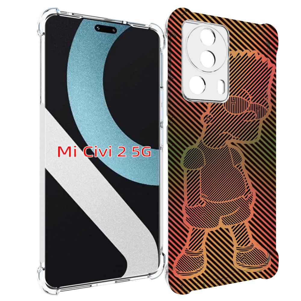 

Чехол MyPads Графический-Барт-Симпсон для Xiaomi Civi 2, Прозрачный, Tocco
