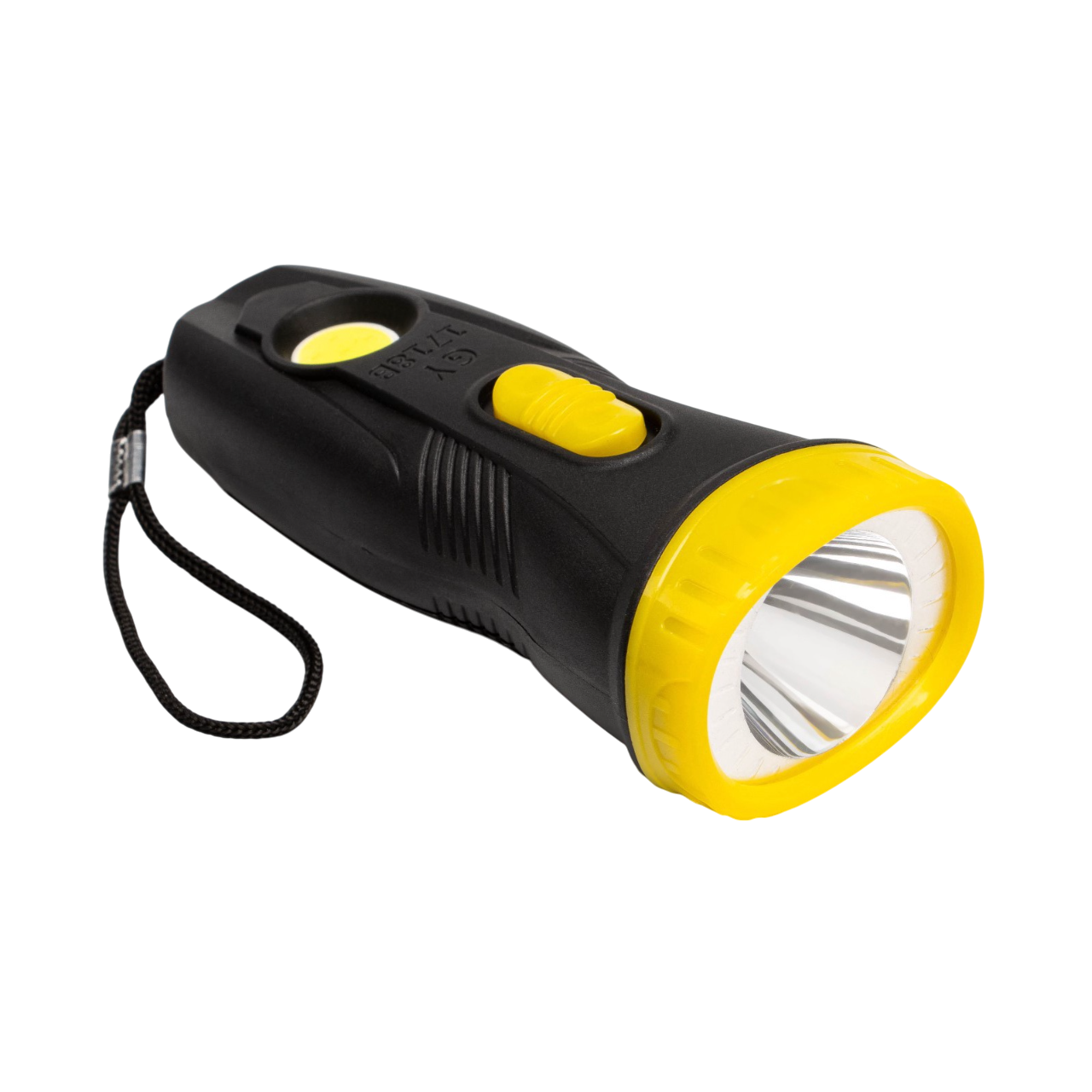 

Фонарь ручной GY 1718B 1 Вт LED, сбоку COB, 2 режима, 2 AA, черный/желтый, GY 1718B