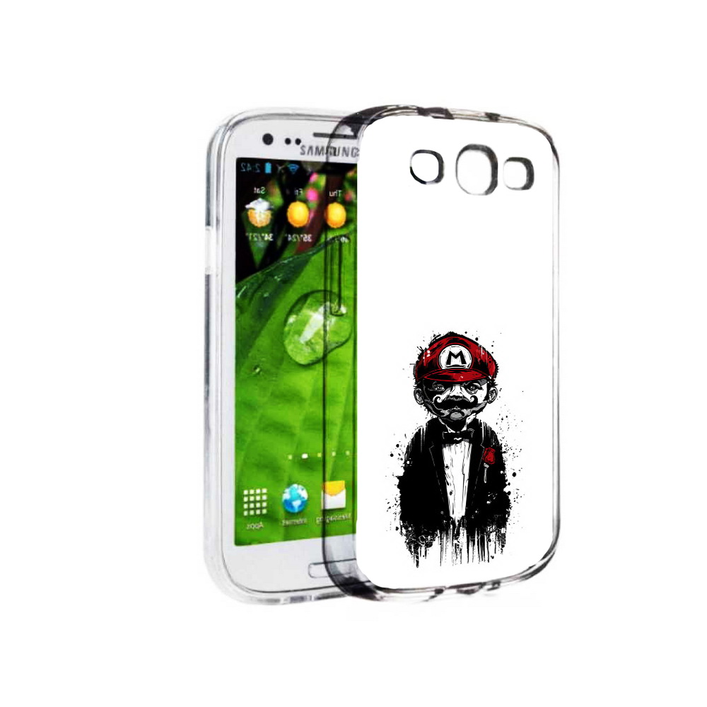 

Чехол MyPads Tocco для Samsung Galaxy S3 марио (PT123108.507.458), Прозрачный, Tocco