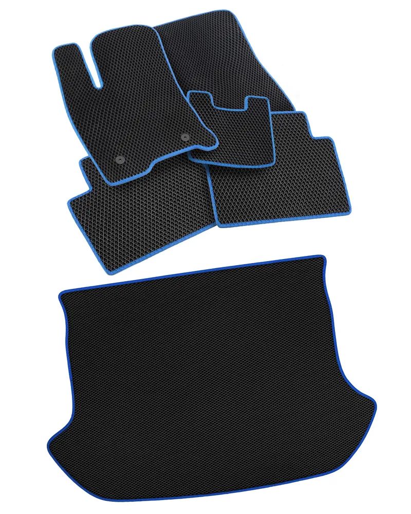 

EVA коврики для Geely Emgrand (EC7) 2009-2016 ViceCar Джи AM14003R синий, Emgrand