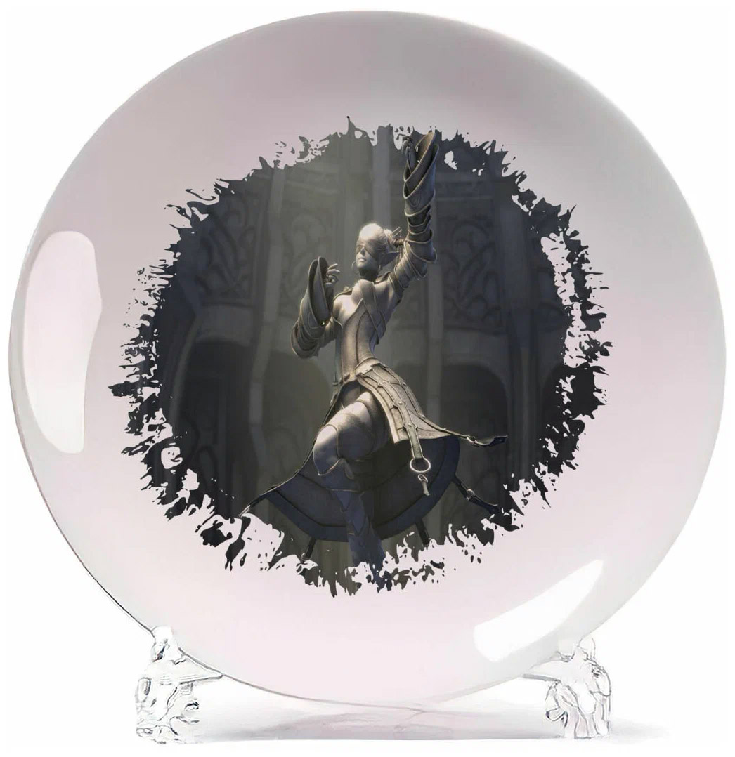 

Тарелка CoolPodarok lineage 2 the chaotic throne interlude Шилен