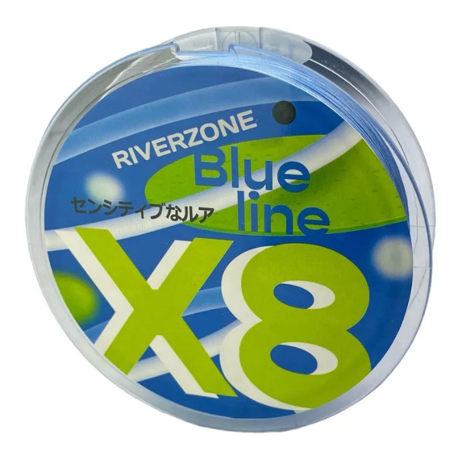 Шнур Riverzone Blue Line X8 PE 0,8 150м Blue