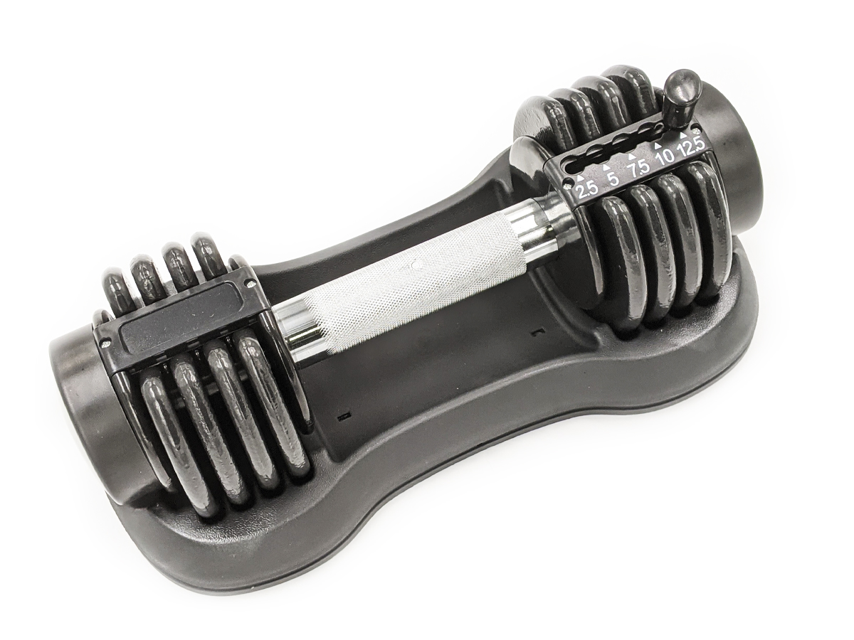 

Гантель разборная для силовых тренировок, 5.7 кг, черная, гантс149