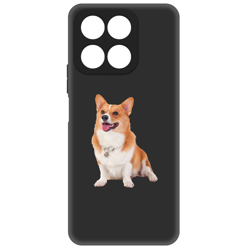 

Чехол-накладка Софт Корги для Honor X8a, Черный